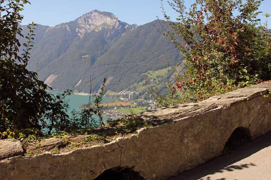 unterwegs auf dem Weg der Schweiz