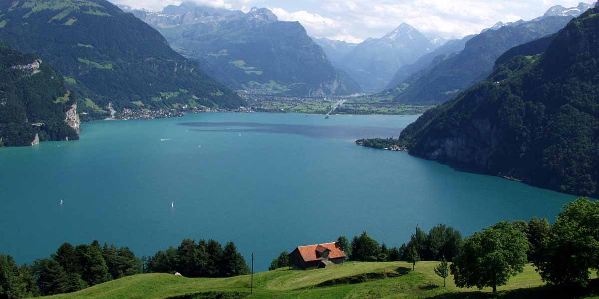 Urnersee, Flelen, Reussdelta