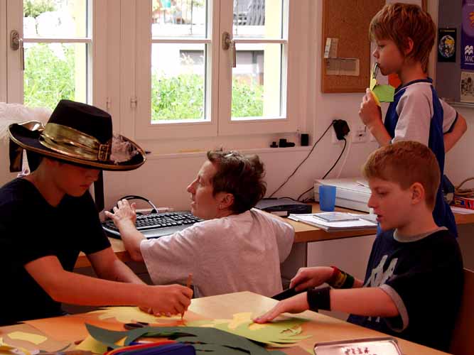 Dorf Bauen Uri Piratenfest