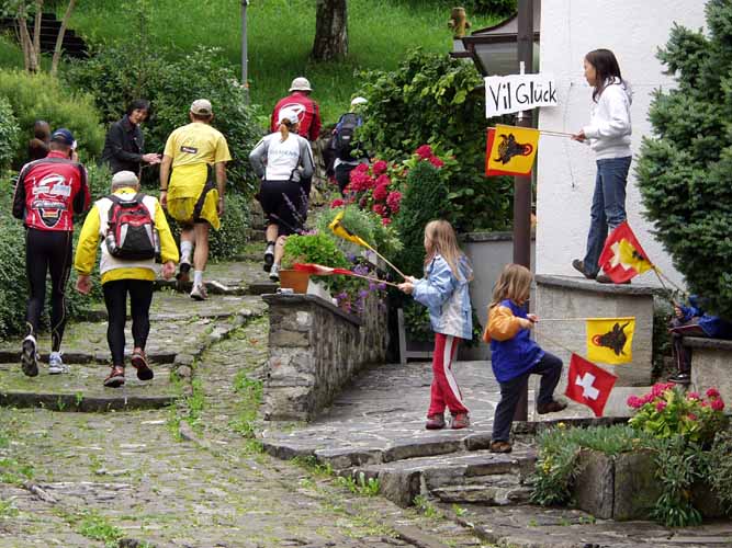 Gigathlon 2007 in Bauen Uri