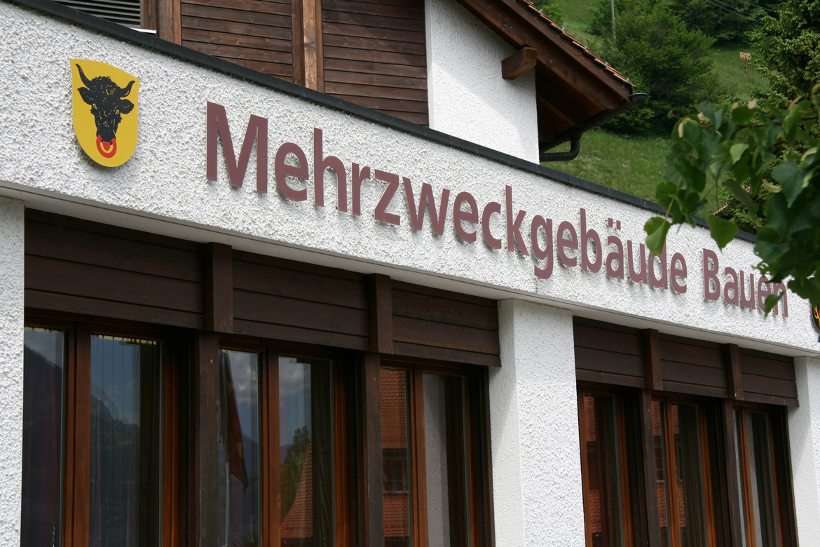 Mehrzweckgebaeude Bauen