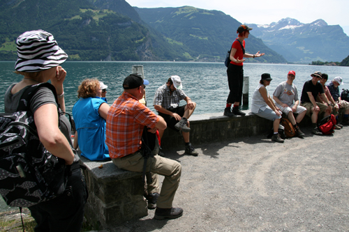 Wandergruppe Schiller und Lea Schieback