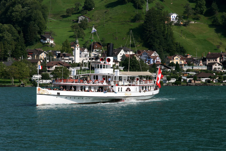 Dampfschiff Gallia Vierwaldstättersee