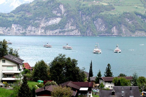 Urnersee Dampferparade