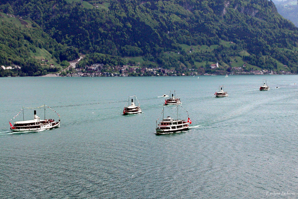 Urnersee Dampferparade