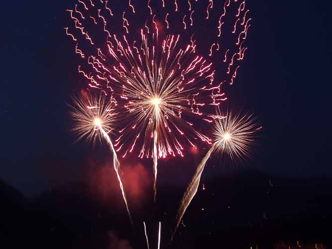 1.August Feuerwerk Brunnen