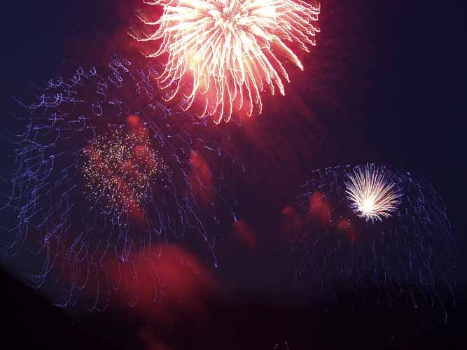 1.August Feuerwerk Brunnen