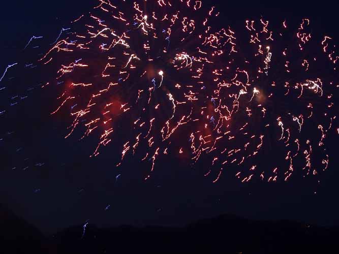 Feuerwerk Brunnen