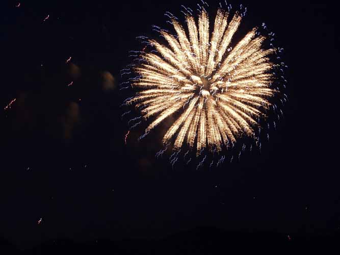 1.August Feuerwerk Flelen Uri Schweiz