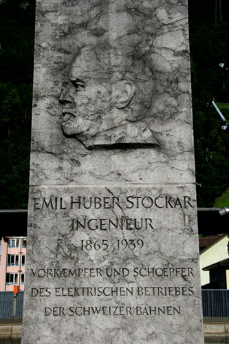 Flüelen Emil Huber Stockar