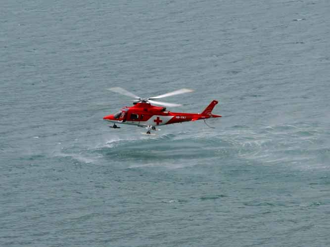 Seenot Rettungsbung in Bauen