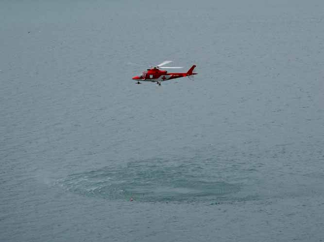 Seenot Rettungsbung in Bauen