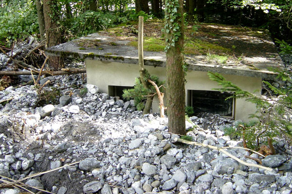 Hochwasser Aufrumarbeiten in Sicht