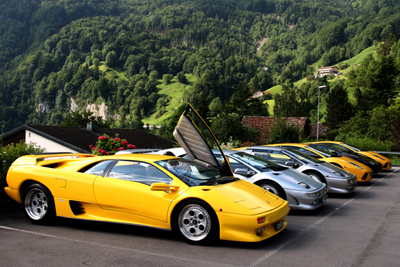 Lamborghini in Bauen Uri