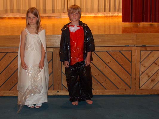 Modeschau 2005 in der Schule