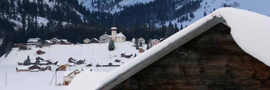 Urnerboden Winter Uri