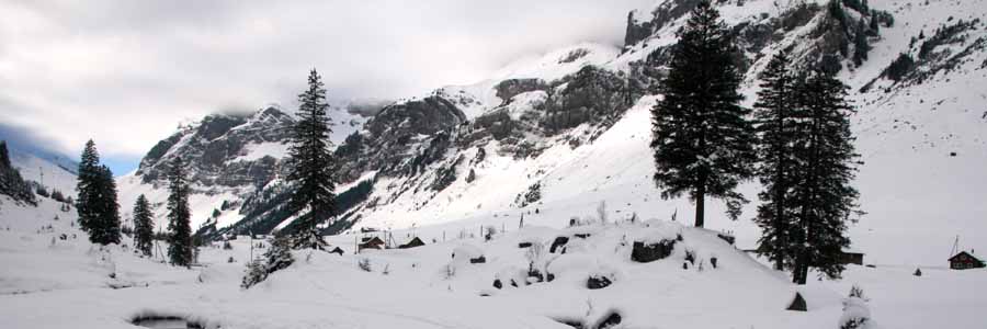 Urnerboden Winter Uri