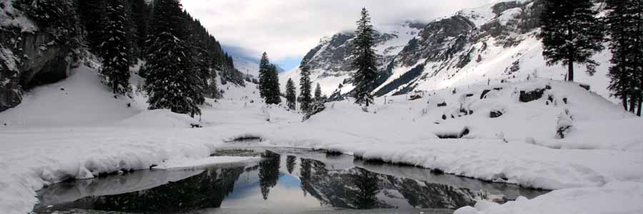 Urnerboden Winter Uri