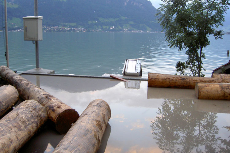 Hochwasser Isleten