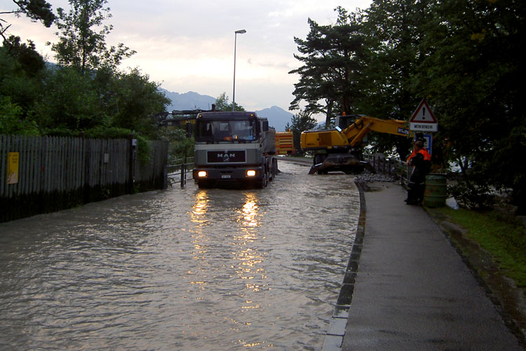 Hochwasser Isleten