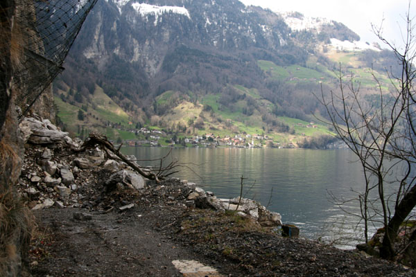 Weg der Schweiz Bauen Isleten Der Berg lebt