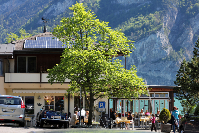 Restaurant und Hotel Seegarten auf der Isleten